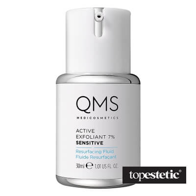 QMS QMS Active Exfoliant 7% Sensitive Peeling złuszczający 7% AHA z kwasem hialuronowym dla skór wrażliwych 30 ml