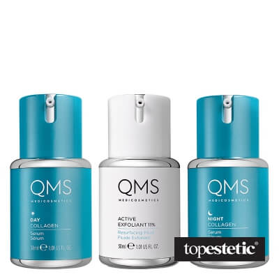 QMS QMS Collagen System 3 Step Program naprawczy dla skór z widoczną utratą kolagenu 3x30 ml