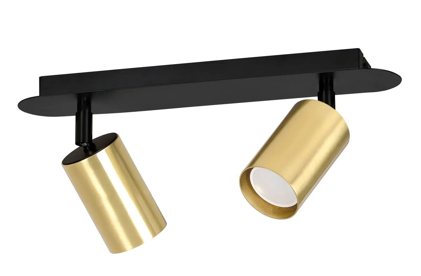 Czarno-złota podwójna lampa sufitowa - 3X D083 M5-Z05