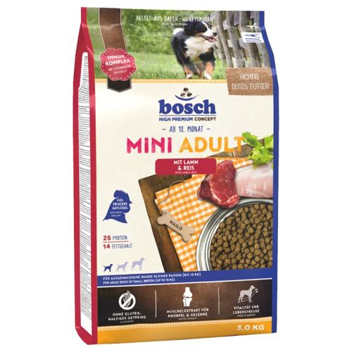 Bosch Petfood Adult Mini Lamb & Rice 1 kg