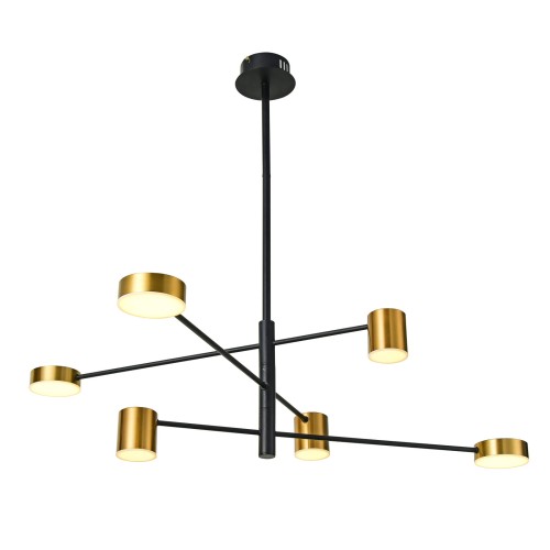 Italux Remdal PND-16374-6-BK-GD-4K PND-16374-6-BK-GD-4K