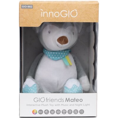 InnoGio Interaktywna Przytulanka Giofriends Mateo 002128630000