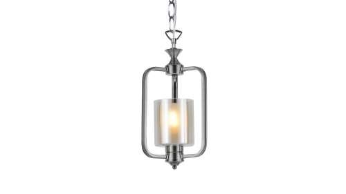 Lumina Deco Deco LAMPA WISZĄCA LOFT CHROMOWANA ATLANTA W1 LDP 1222-1 (CHR)
