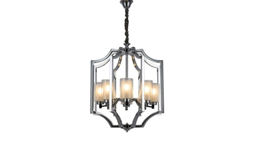 Lumina Deco Deco LAMPA WISZĄCA LOFT CHROMOWANA VIGATTO W8 DECO LDP 1224-8 (CHR)