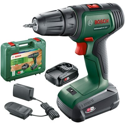 Bosch UniversalDrill 18V 2×1,5 Ah 06039D4002