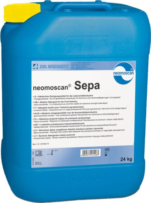 Neomoscan Neomoscan Sepa - Środek do mycia maszyn w przemyśle spożywczym - 24 kg