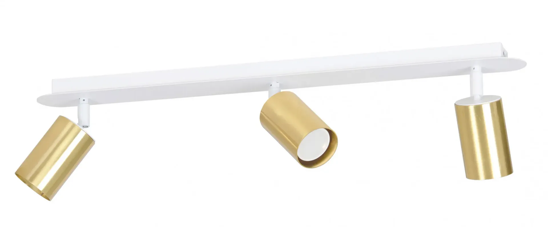 Biało złota nowoczesna lampa sufitowa D084 A5-K79