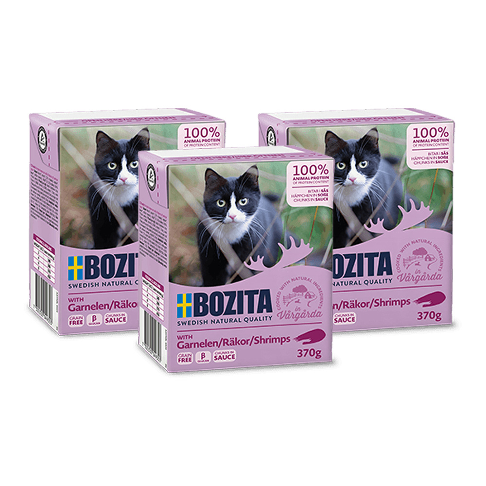 Bozita Cat Krewetki W Sosie 3x370g 53318-uniw