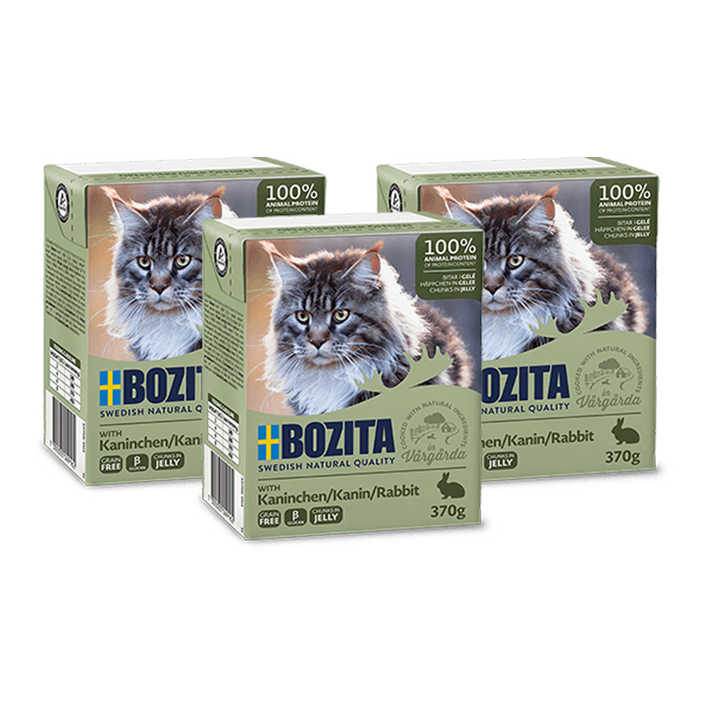 Bozita Cat Królik W Galaretce 3x370g B-4916