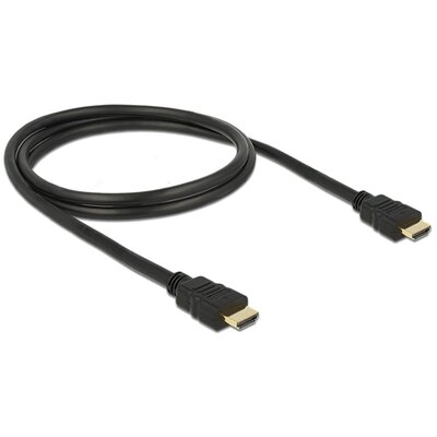 Delock Kabel HDMI1 m Czarny 4K 84752