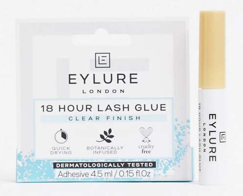 Eylure Eyelure klej do sztucznych rzęs bez lateksu bezbarwny 4.5ml