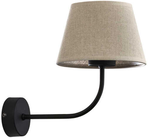 TK Lighting Stylowa lampa ścienna CHICAGO E27 60W dł. 30cm beżowy TK4186