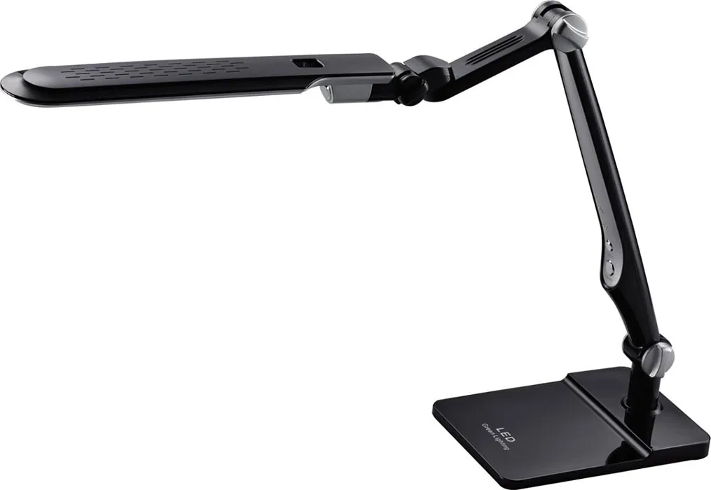 Czarna Lampka Biurowa Led 3 Barwy Światła S5-Z43