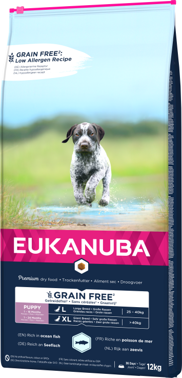 Eukanuba Puppy&Junior Large Breeds Grain Free 12kg