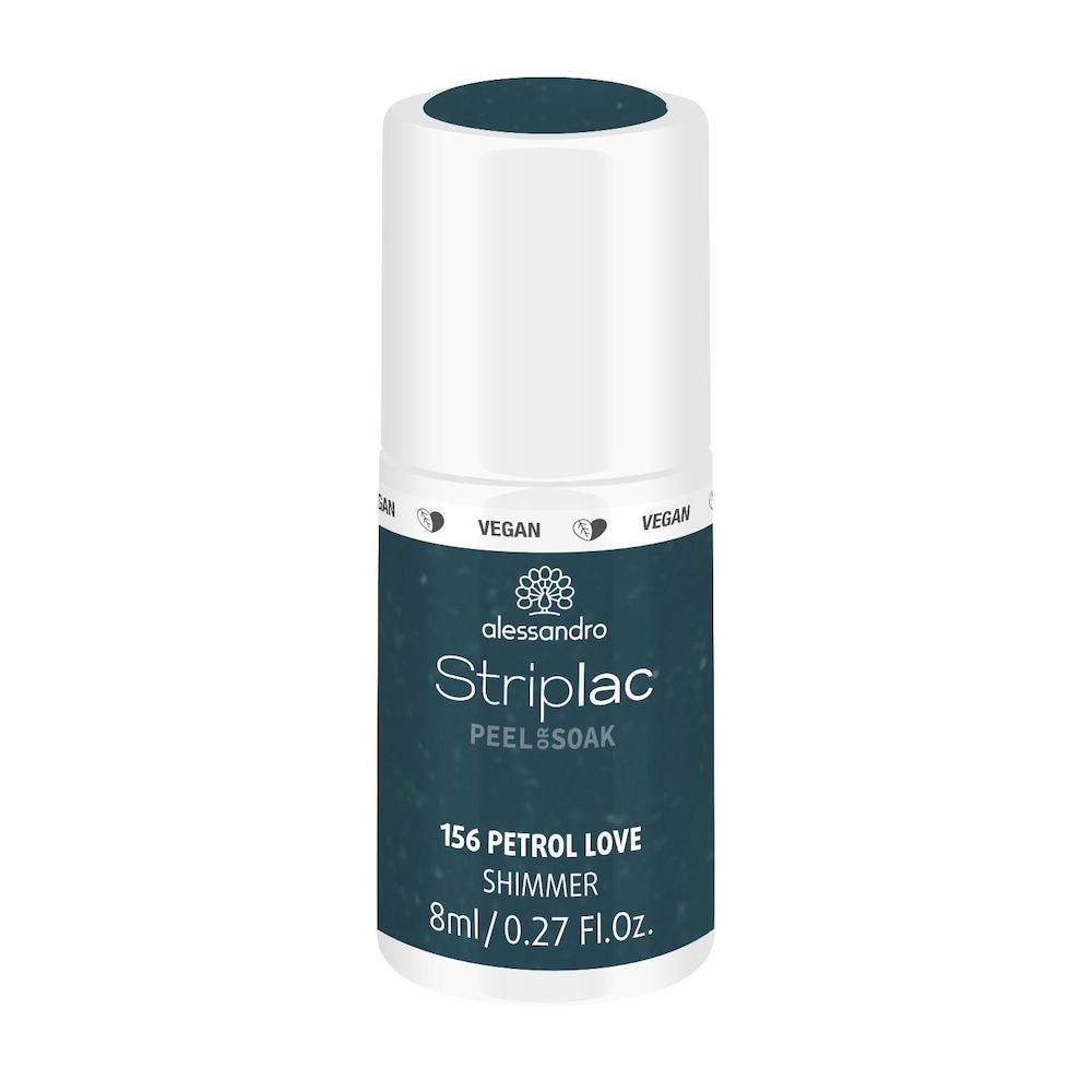 Alessandro Striplac Peel or Soak Vegan Nr.156 Petrol Love 8.0 ml