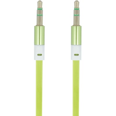 NULL Kabel Forever Kabel audio jack 3,5 mm Forever zielony T0014807 (T_0014807)