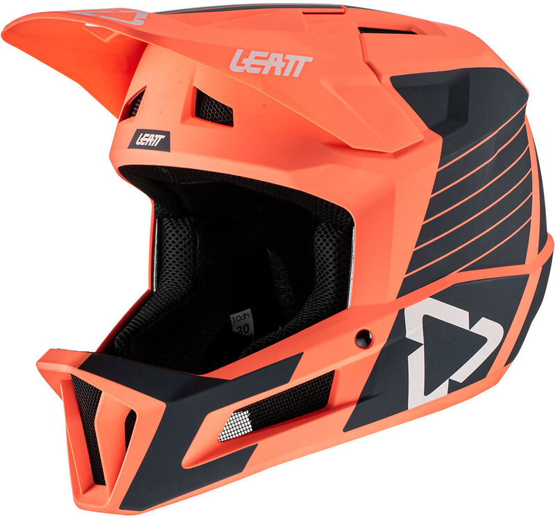 Leatt Leatt MTB Gravity 1.0 Helmet, pomarańczowy 57-58cm 2022 Kaski Fullface i Downhill