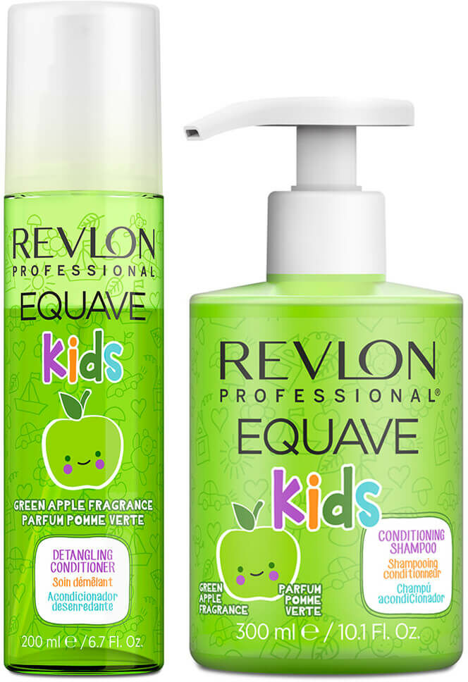 Revlon Equave Kids - zestaw do pielęgnacji włosów dla dzieci szampon 300ml i odżywka 200ml