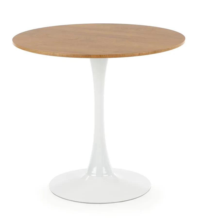 Stół z białą stalową nogą - Camon