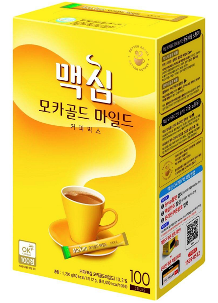 Dongseo Foods Kawa instant Maxim Mocha Gold Mild 3in1, 100 saszetek (1,2kg) - Dongseo 3069-uniw
