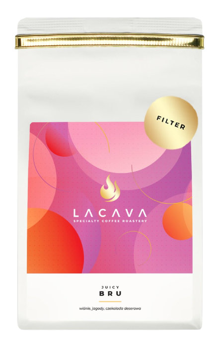 LACAVA SPECIALTY COFFEE ROASTERY Kawa ziarnista LaCava Juicy Bru 250g 8504-uniw