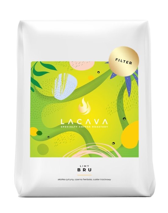 LACAVA SPECIALTY COFFEE ROASTERY Kawa ziarnista LaCava Limy Bru 550g 10320-uniw