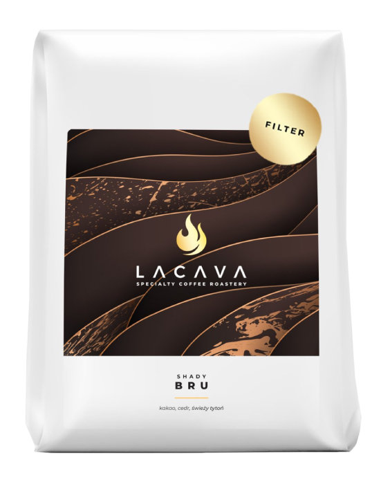 LACAVA SPECIALTY COFFEE ROASTERY Kawa ziarnista LaCava Shady Bru 550g 10321-uniw