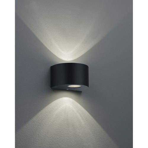 RL Rosario Czarny LED 2x2W 3000K Kinkiet zewnętrzny RL R28232632 R28232632