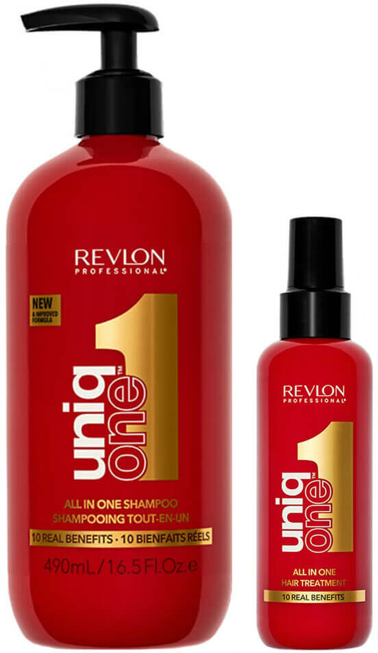 Revlon Professional Uniq One 10w1 All in one - zestaw do wszystkich rodzajów włosów szampon 490ml i maska 150ml 71/zestaw