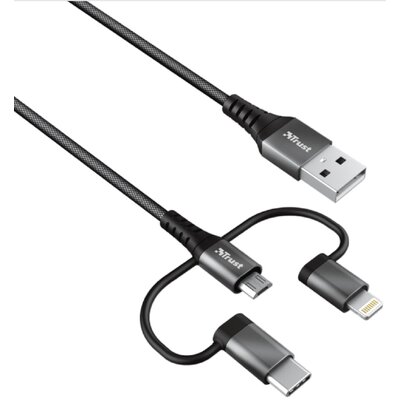 Trust Keyla Extra-Strong 3-In-1 USB 1m