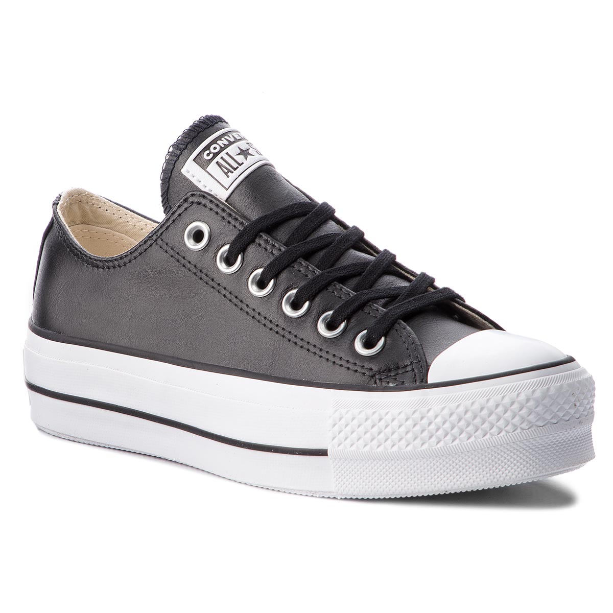 Converse Trampki Ctas Lift Clean Ox 561681C Black/Black/White