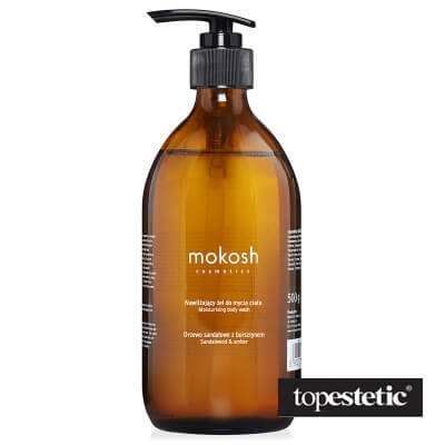 Mokosh Cosmetics Mokosh - Nawilżający żel do mycia ciała Drzewo sandałowe z bursztynem 500 g