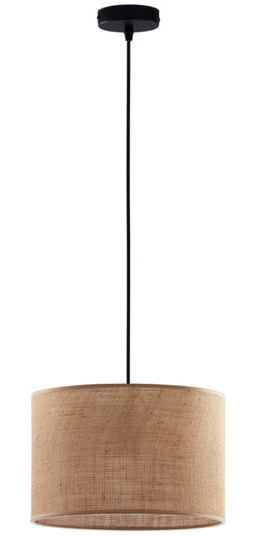 TK Lighting Lampa wisząca ekologiczna JUTA E27 szer. 30cm brązowy TK6580