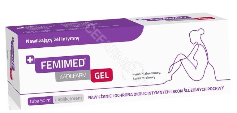 GOFARM SP. Z O.O. S.K. Femimed Gel Kadefarm żel intymny z aplikatorem 50 ml 9103658