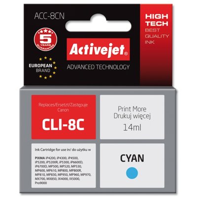 Canon Canon CLI 8C z chipem zamiennik CLI8C