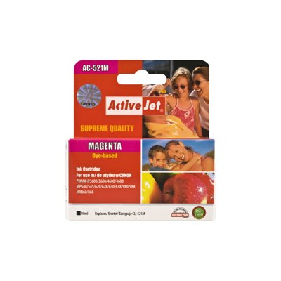 ActiveJet Tusz Canon CLI-521M AC-521MN Fv