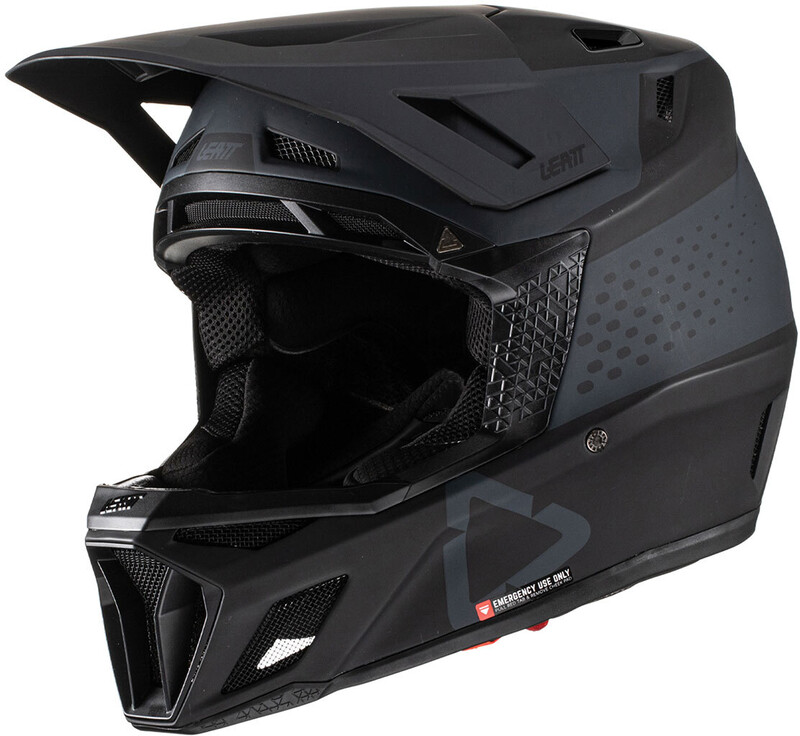 Leatt Leatt MTB Gravity 8.0 Composite Helmet, czarny 55-56cm 2022 Kaski Fullface i Downhill LE-HLT-2110/2312/S