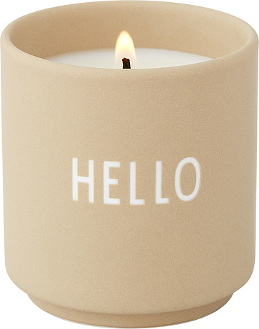 Świeca zapachowa Design Letters Hello