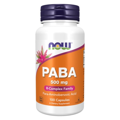 Now Foods NOW PABA 500mg 100caps