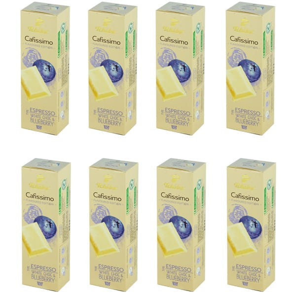 Tchibo 8 x Cafissimo Espr. White Choc & Blueberry KAP.CAF.ESP.WH.CH.8X