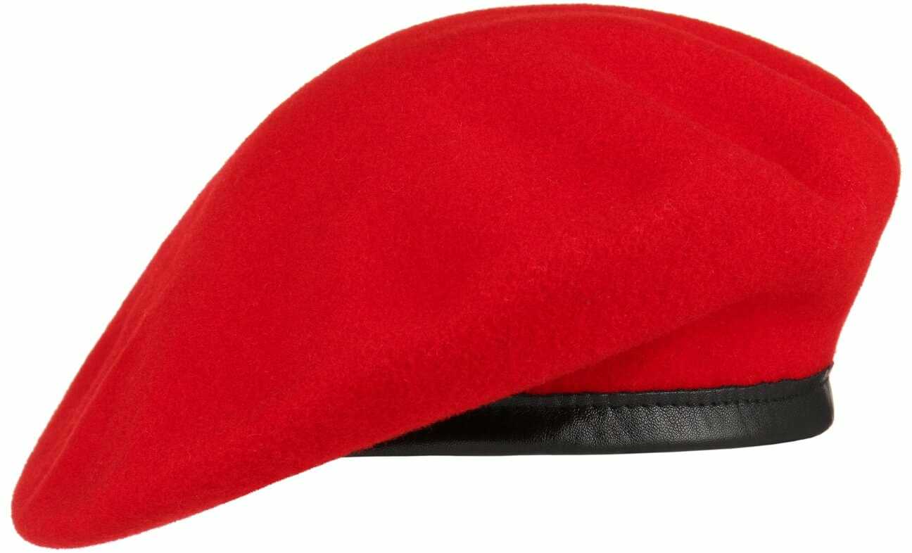 Czapka Baskijska Beret Monty by Kangol, czerwony, L (58-59 cm)
