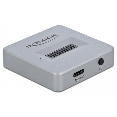 DeLOCK Stacja dokująca dla dysku twardego Stacja dokująca M.2 dla M.2 NVMe PCIe SSD z żeńskim USB Type-C 64000