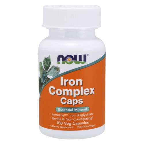 Now Foods Foods FOODS Iron Complex (kompleks żelaza) 100 kaps. NW279