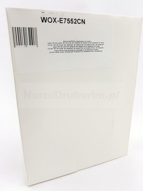 Wox Tusz Cyan EPSON T7552 zamiennik C13T755240