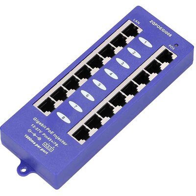 ExtraLink ExtraLink EXTRALINK 8 PORTOWY POE INJECTOR GIGABIT ETHERNET EX.6365