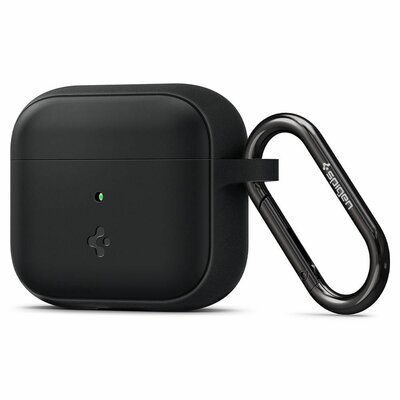 Apple Spigen Etui Spigen Silicone Fit AirPods 3, czarne 8809710758667