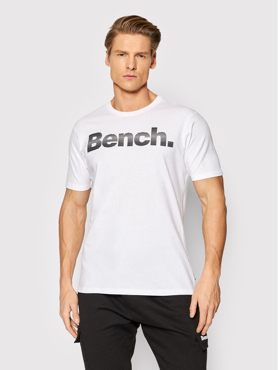 Bench T-Shirt Leandro 118985 Biały Regular Fit