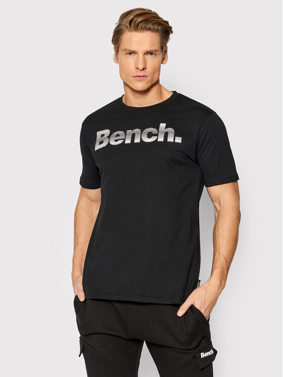 Bench T-Shirt Leandro 118985 Czarny Regular Fit