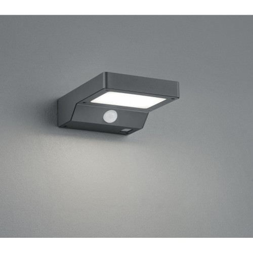 RL FOMOSA LED 4W Bateria solarna, Czujnik ruchu i zmierzchu PIR IP44 3000K Kinkiet zewnętrzny RL R22281142 R22281142