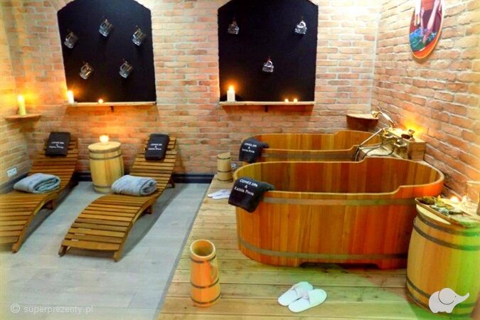 Piwne Spa Seans dla dwojga w łaźni piwnej lub winnej w Warszawie